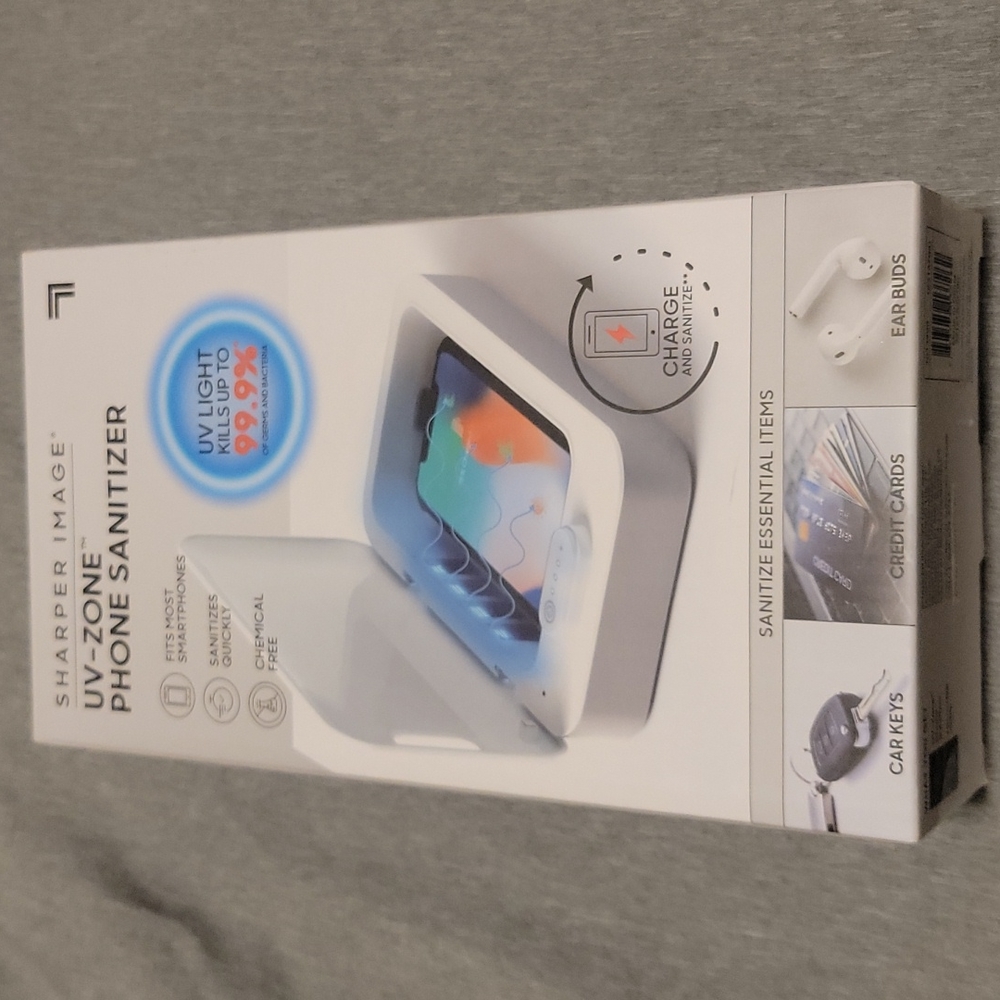 Sharper Image UV-Zone Phone Sanitizer